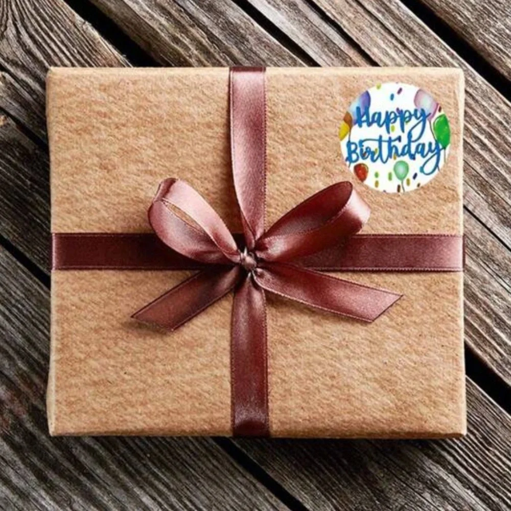 Happy Birthday Sticker Roll - Multicolor